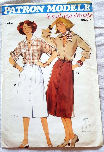 Patron Ancien N°63 La Poupée Modèle - Reproduction Pour Robe Et Corsage 1870, 45 & 34cm