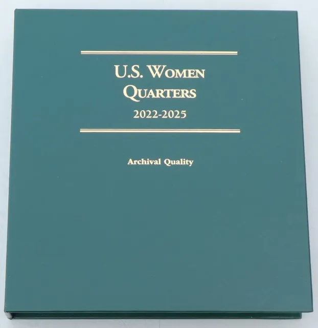Littleton Álbum de Colección/Anillas USA American Mujer Quarters 2022-2025 P+ D