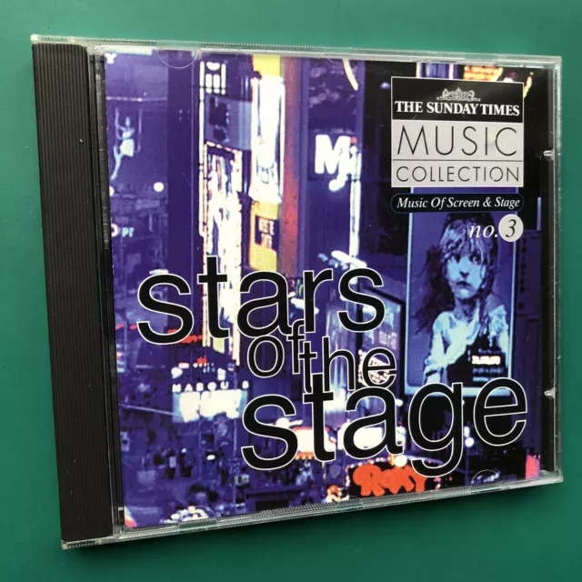 STARS OF THE STAGE Jazz Musicals Soundtracks CD Al Jolson • Alfred Drake • PROMO