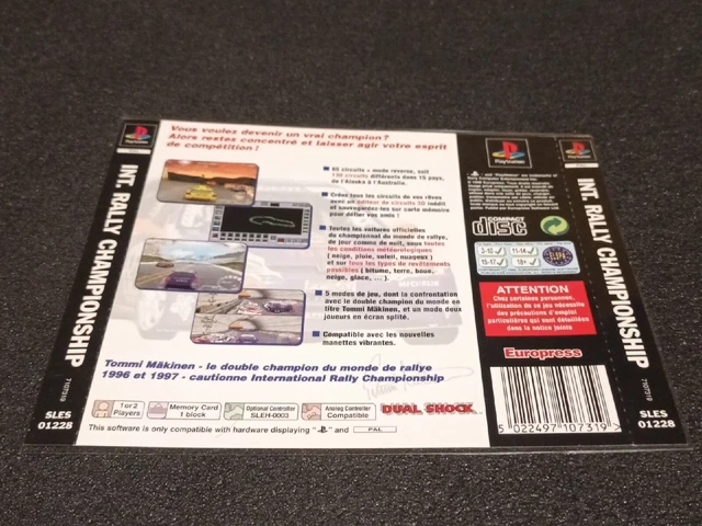 V Rally PS1 complet - Jeux vidéo