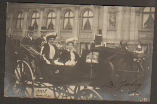 Ancienne Carte Photo Paris - Ouvriers Sortie D'usine - 75 N°85878