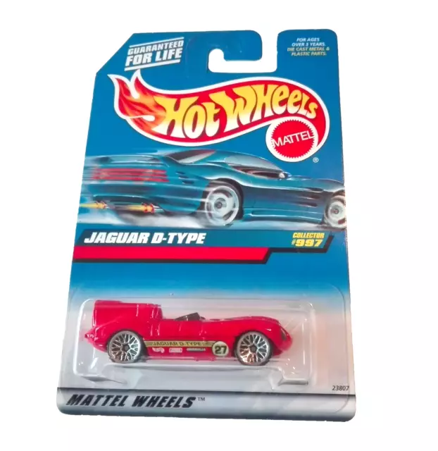 Hot Wheels JAGUAR D-TYPE in OVP * Mainline 1999 * #23807