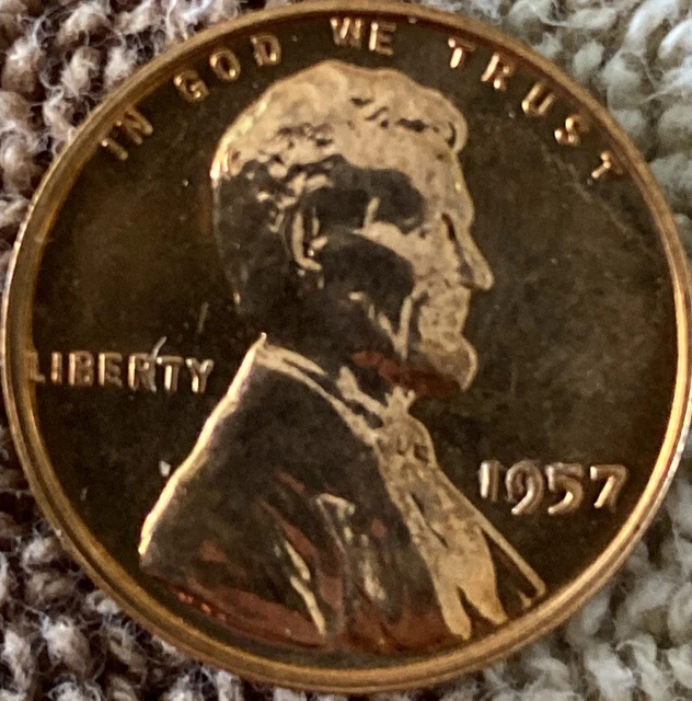 1 US Lincoln Wheat Cent Penny Roll 1910-S/1957 Proof (50 Coins) Old Vintage 4