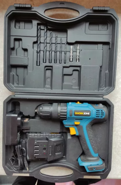 Workzone cordless on sale hammer drill