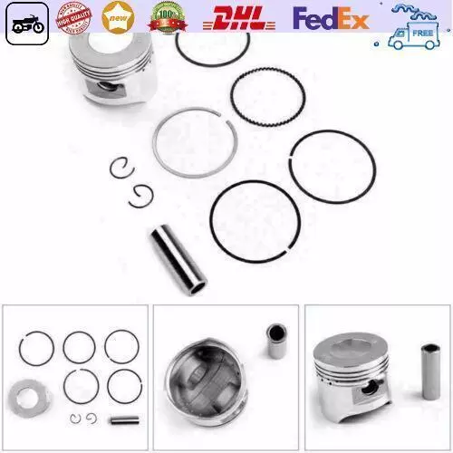 STD 50mm x 44mm 13011-GN5-305 Piston Kit Fits HONDA C100 CT100 Scooter Moped SP8