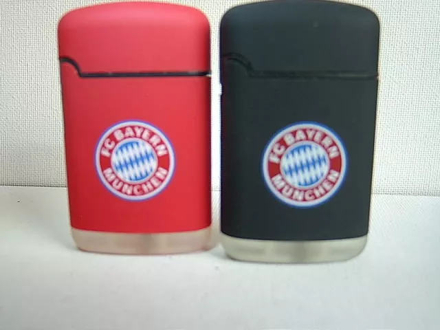 Fan Gas Feuerzeug Lighter Turbo  FC Bayern München zum Sonderpreis derFanartikel