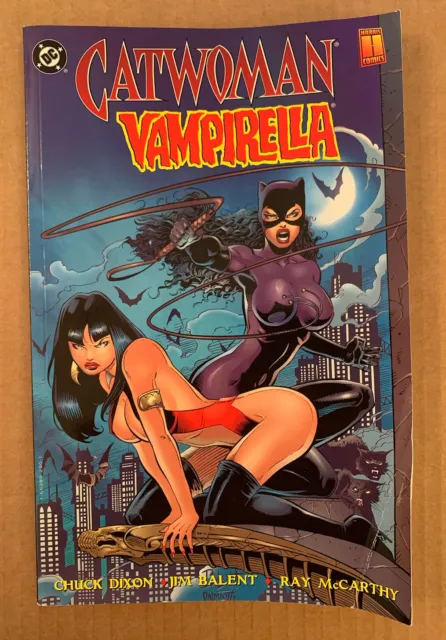 Catwoman & Vampirella Graphic Novel DC Harris Comics 1997 The Furies TPB
