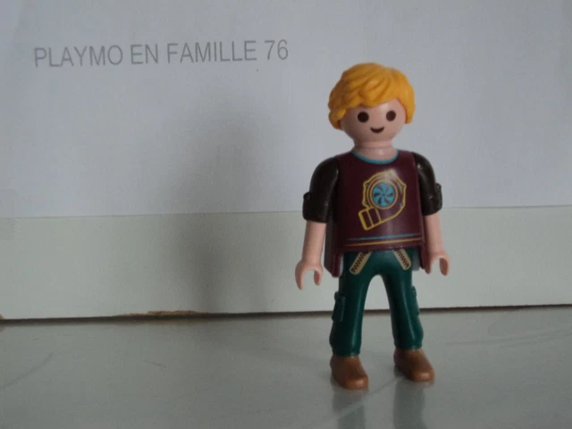 Lot Playmobil Vintage 3486 – Étal De Marché Et Vélo, City Life, Années 1980