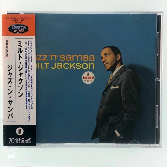 MILT JACKSON JAZZ 'n' Samba 20 bit Japanese edition £82.39