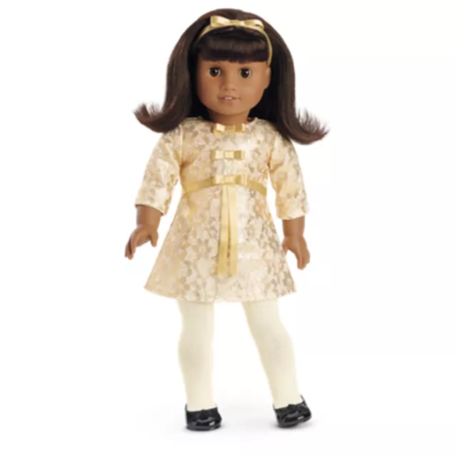 American Girl MELODY CHRISTMAS OUTFIT for 18" Dolls Holiday Clothes Dress NEW