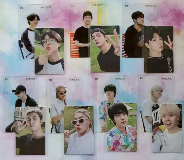 JIN BTS IN THE SOOP SEASON 2 Early Bird Gift Official Photocards