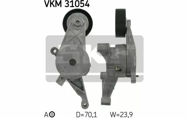 SKF Galet tendeur (courroie d'accessoire) pour VOLKSWAGEN GOLF TOURAN VKM 31054