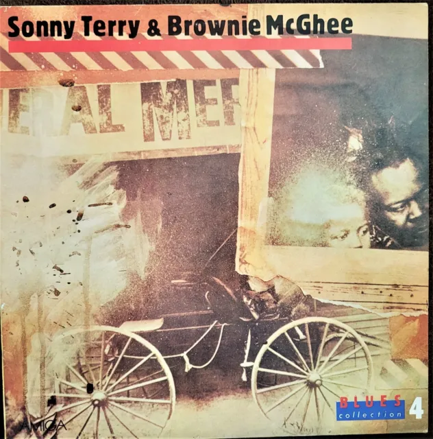 LP 12'' Amiga Blues collection 4 Sonny Terry & Brownie McGhee Harmonica Piedmont