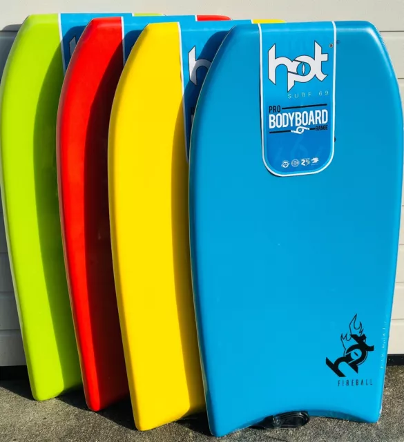 Bodyboard HDPE Pro Hot Surf 69  Bodyboard 40" / 42" / 44" Fireball Model