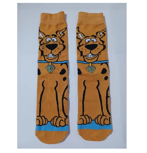 SCOOBY DOO DOG Animated Cartoon Funny Retro Costume Adult Socks Light