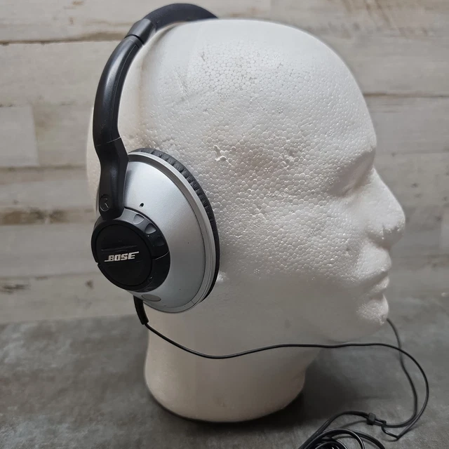 BOSE TP-1A TRIPORT Around-Ear Headphones Silver/Black – Tested