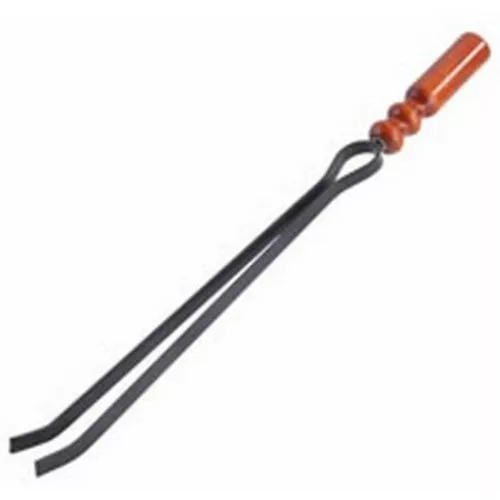 Pinza Molla Molletta X Camino In Ferro Con Manico Di Legno H 55 Cm Made In Italy