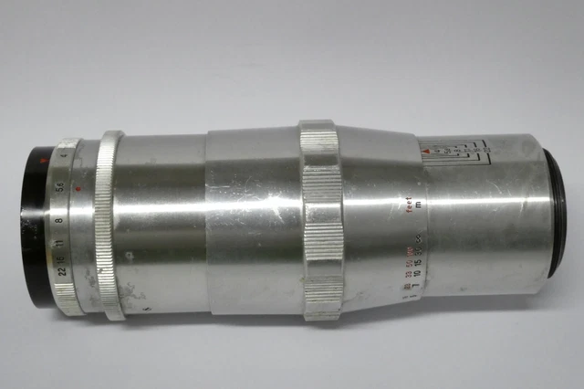 Carl Zeiss Jena Triotar 4/ 135 mm Objektiv M42 3