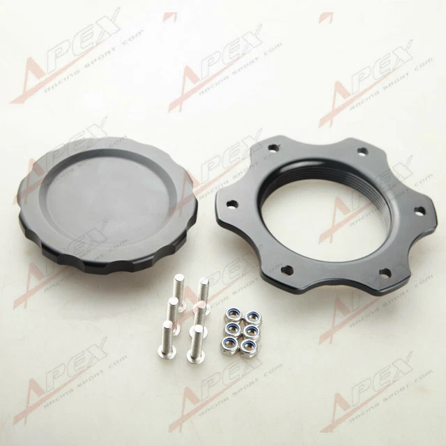 BILLET FUEL CELL Filler Tank Cap Assembly 6Bolt For JAZ Fuel Cells