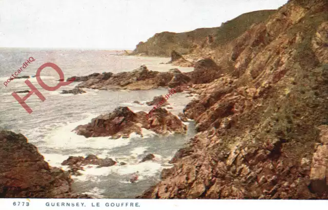 Picture Postcard::Guernsey, Le Gouffre [Photochrom]