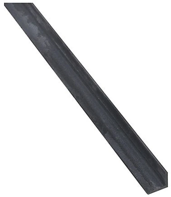 National Hardware 215434 1" x 48" 4060BC Plain Steel Hot-Rolled Solid Angle 1/8"