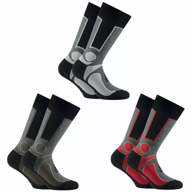 Rohner Basic Unisex Trekking Socken, Multipack - Basic Outdoor Socks, Sportso...