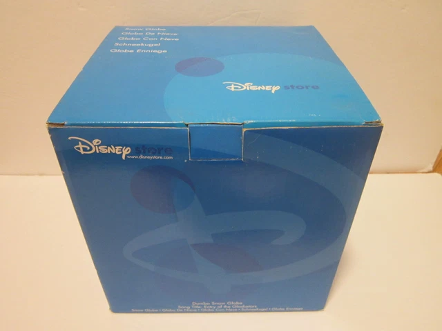 RARE DISNEY DUMBO Animated Musical Snow Globe "Entry of the Gladiators