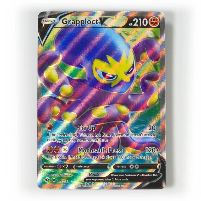 POKEMON - GRAPPLOCT V - 072/073 - SWSH Champions Path - Full Art Card 3.95  - PicClick UK