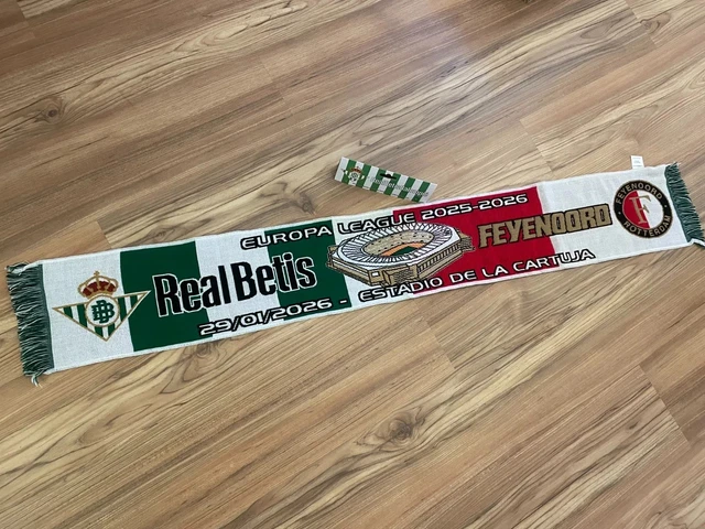 BUFANDA MATCH DE UEFA EUROPA LEAGUE ENTRE REAL BETIS Y CELTIC