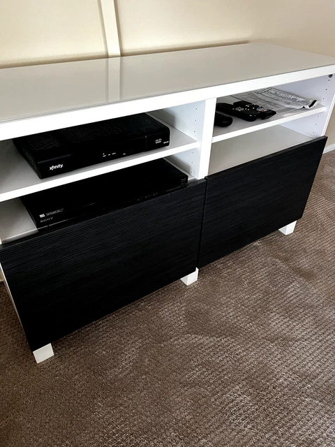 stereo component cabinet