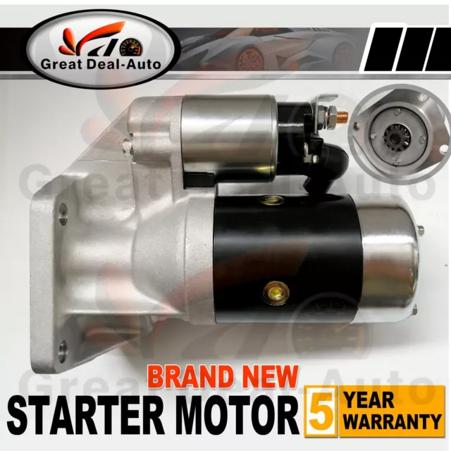 Starter Motor for Nissan Patrol GQ GU Y61 TD42 TD42T 4.2L Diesel 88-10 Brand New