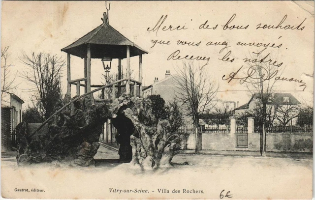 CPA VITRY-sur-HIS Villa des Rochers (806918)
