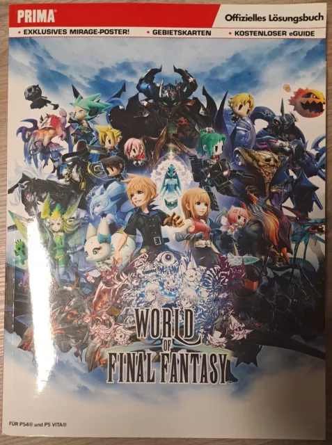 World of Final Fantasy Lösungsbuch [D] mit Poster