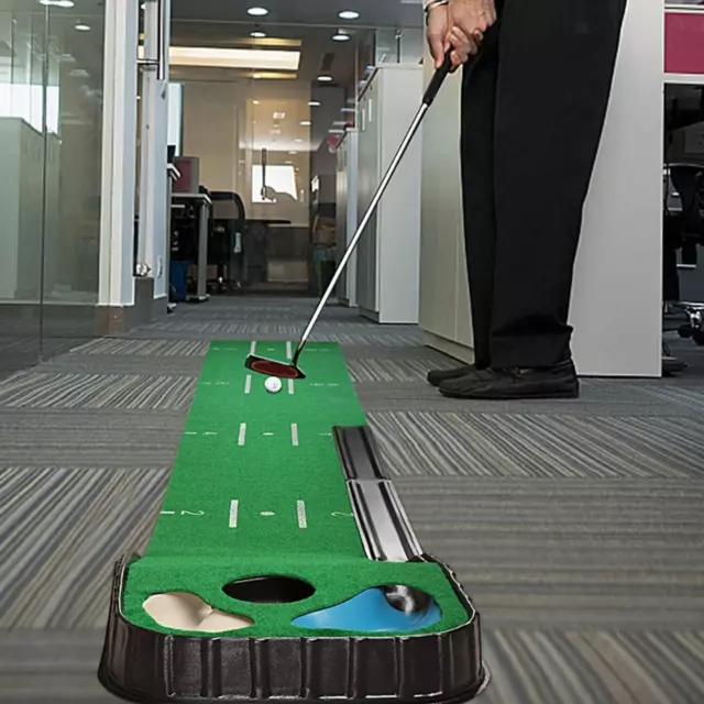 Golf Putting Mat Portable Golf Putter Trainer for Office Indoor Outdoor