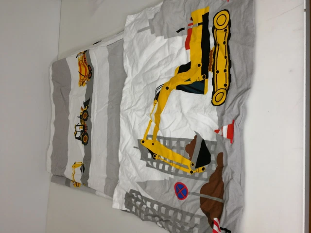 Baustelle Bettwäsche Flanell 40x60 100x135 Cm