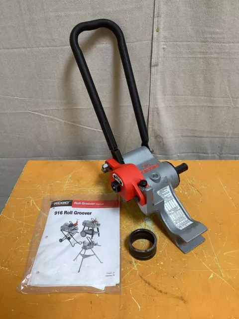 RIDGID 916 Manual Roll Grover For 1 1/4 in to 6 in Pipe