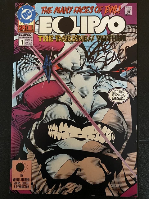 Eclipso: The Darkness Within #1 *SIGNED* by Bart Sears DC Comics 1992 NM 4 Books 6