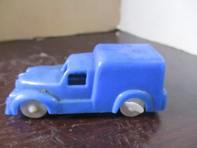 Ho 1/87 Pre Micro Norev 1950 Blue Van Under Metal