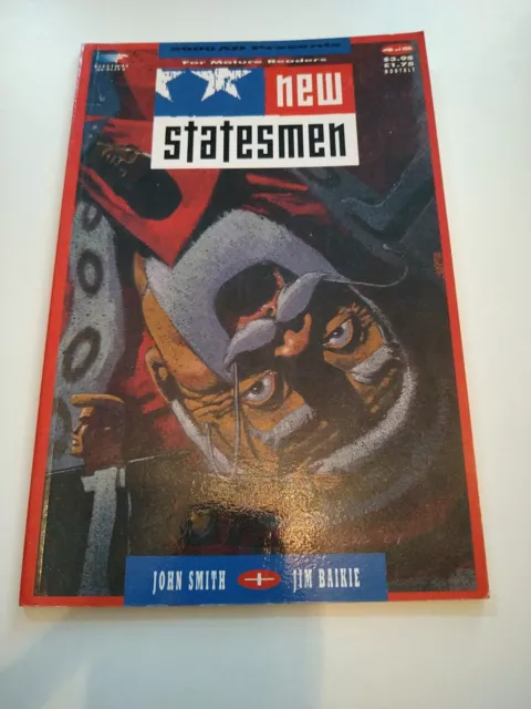 New Statesmen 4 of 5 (2000 AD Crisis Fleetway Quality) John Smith, Jim Baikie