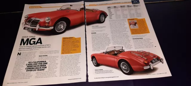 MGA 1500 1600 Twin Cam Mk1 Mark 2 reg 186UXL buying guide article