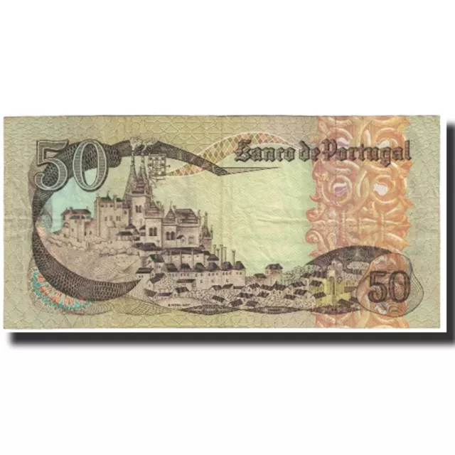 [#625148] Banknote, Portugal, 50 Escudos, 1968, 1968-05-28, KM:174a, AU 2