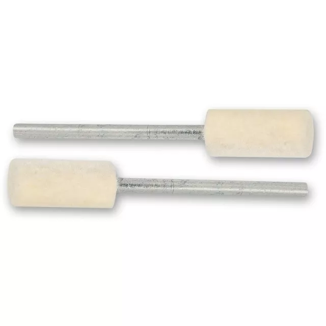 PROXXON Felt Polishing Cylinder Tips (Pkt 2) 28802 From RDGTools 2