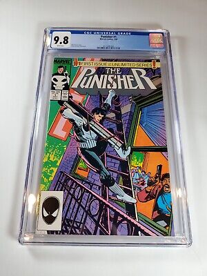 Punisher # 1 CGC 9.8 WP (1987) First 1st Ongoing Solo Series Marvel KEY ISSUE!!!