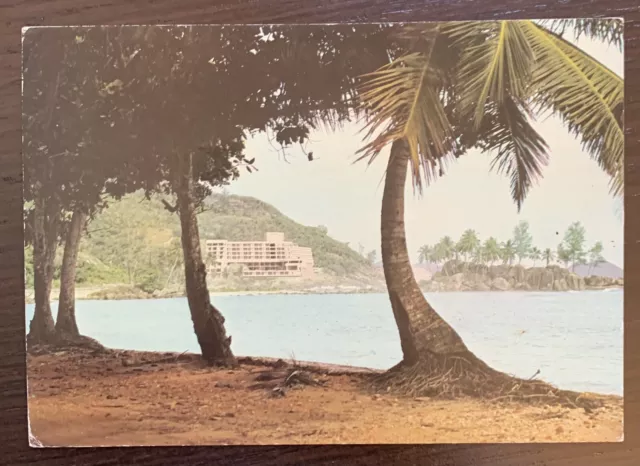 SEYCHELLES Postcard - Mahe Beach Hotel - Port Glaud - 1977