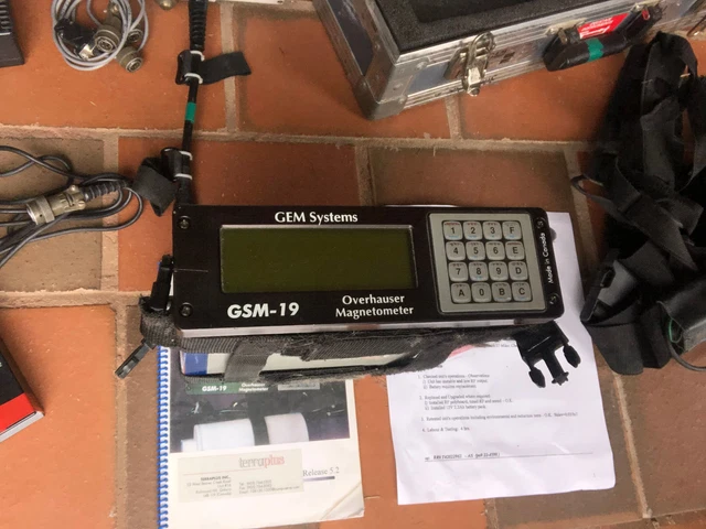 Gem Gsm-9 V.5.0 Overhauser Magnetometer Geophysical Scintrex Gssi Gem Gsm-9 V.5.0 Overhauser Magnetometer Geophysical Scintrex Gssi