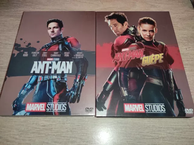 📀 LOT 2 DVD - ANT-MAN 1 et ANTMAN ET LA GUÊPE - MARVEL VERSION FRANÇAISE