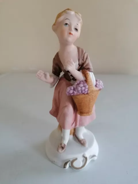 Antica Statuina Porcellana Capodimont