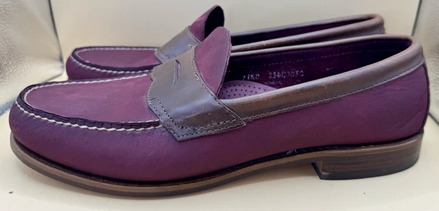 G.H. BASS & CO Weejuns Larson Colorblock Leather Penny 