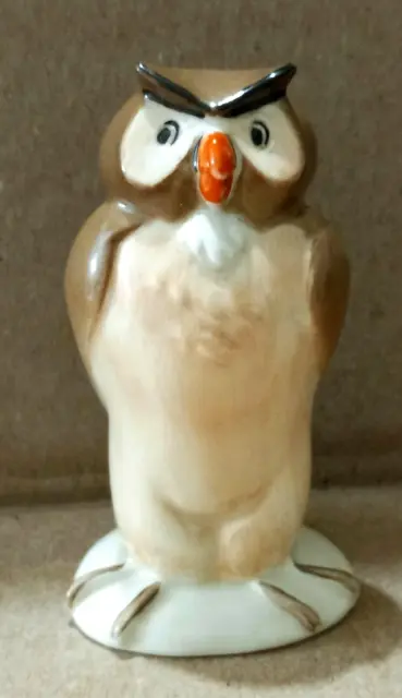 Vintage Disney Beswick Disneyana  Winnie The Pooh OWL Gold Backstamp Figurine