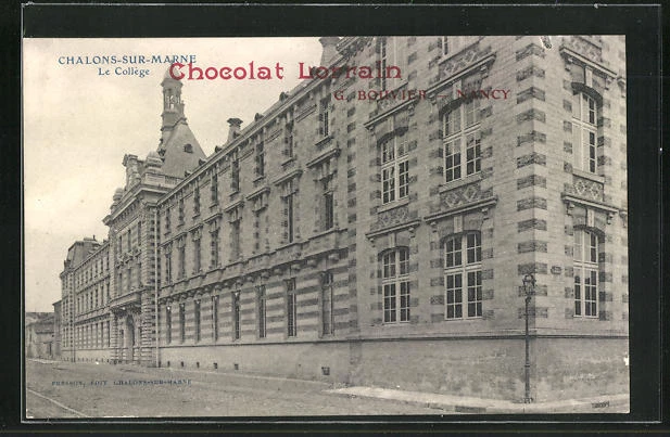 CPA Chalons-sur-Marne, Le College